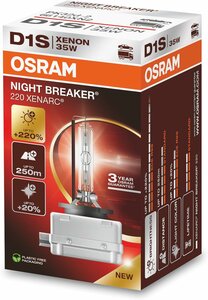 Ampoule Xénon D1S Laser +220% 66140XN2 - 74,95 €